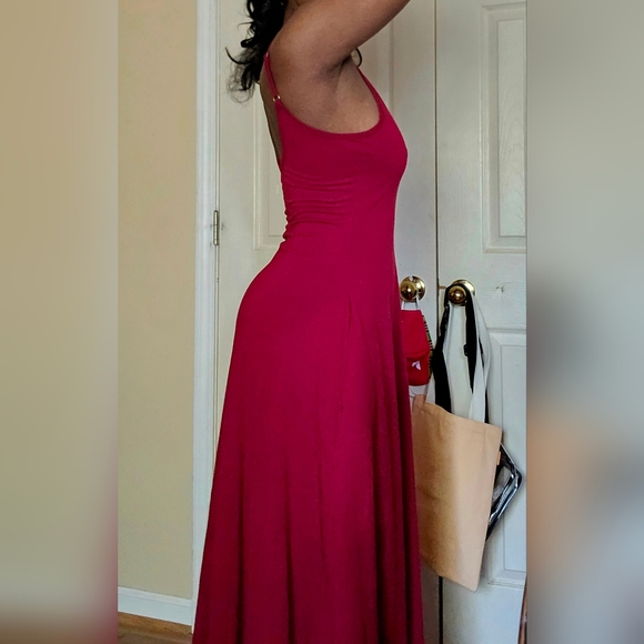 Maxi Cami Dress with Pockets - Picture 5 of 7